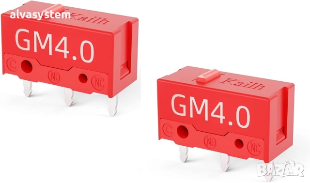 Kailh GM 4.0 микроключове за геймърска мишка 60 милиона цикъла