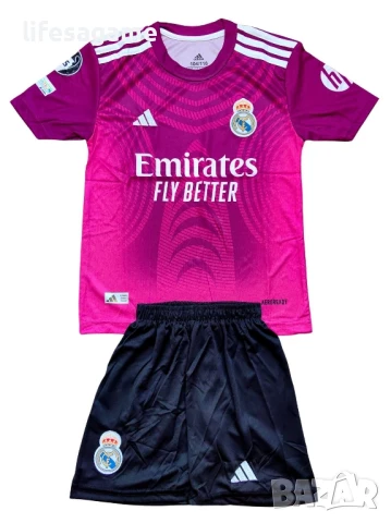 Детско - юношески вратарски футболен екип Реал Мадрид Куртоа Courtois, снимка 2 - Детски комплекти - 51224814