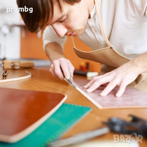 кожарски, сарашки резци за обработване на ръбове на кожа, резец