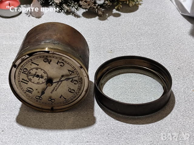 Антикварен  Автомобилен Часовник за Табло., снимка 2 - Мъжки - 52701811