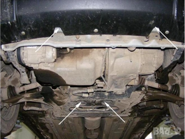 Метална кора под двигател и скоростна кутия Citroen Xsara 1997г – 2004г, снимка 8 - Аксесоари и консумативи - 52180830