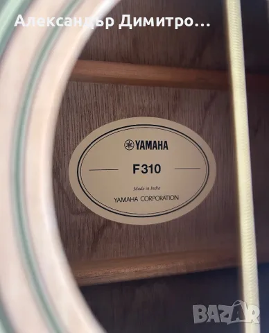 Акустична китара Yamaha F310, снимка 4 - Китари - 55950251