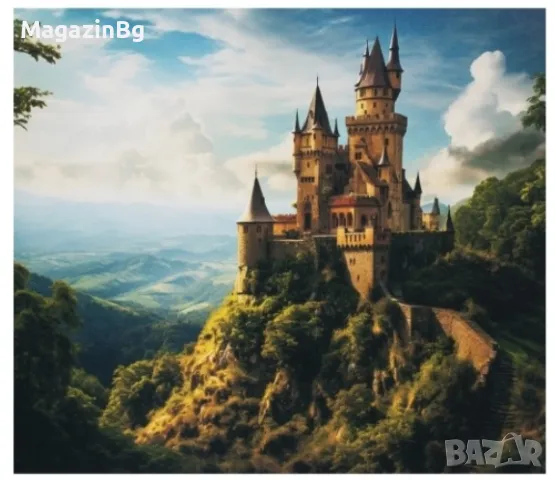 Комплект за рисуване по номера с платно 40х30 см, снимка 2 - Картини - 48662485