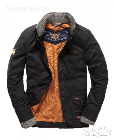 Superdry Winter Waxmans Blazer, снимка 1 - Палта - 34717348