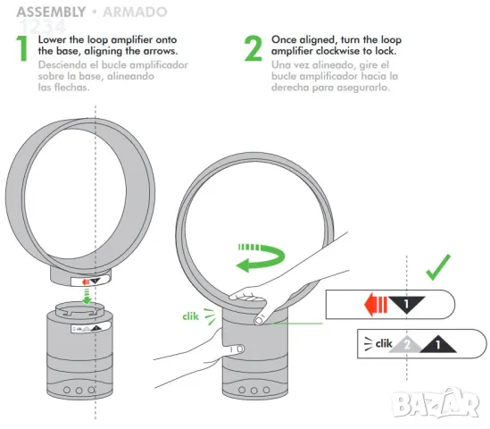 от 699 на 240лв вентилатор Dyson AM01 Air Multiplier, снимка 14 - Вентилатори - 49717640