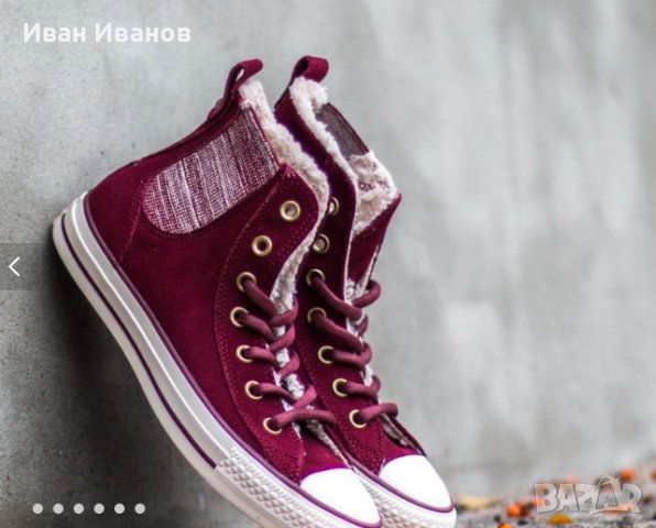 зимни кецове   Converse Ct Chelsea Hi B 549598C   номер 39, снимка 9 - Кецове - 39165540