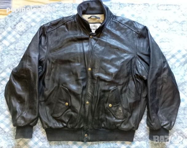 Стари Военни Полицейски Пилотски Кожени Якета Палта и Бомбъри, снимка 10 - Якета - 20958681