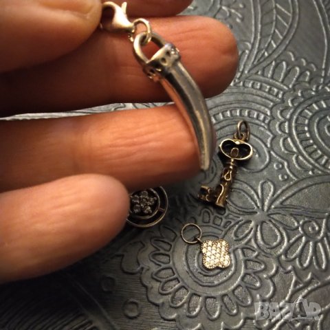 Лот сребърни  висулки , снимка 3 - Колиета, медальони, синджири - 38876541