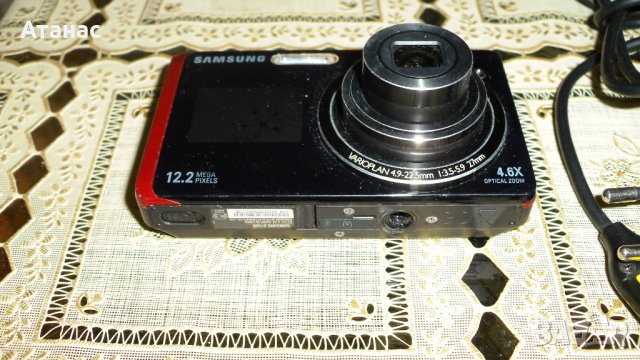 Фотоапарат SAMSUNG ST500 -12.2MP - Двоен  3"LCD Touch-screen дисплей, снимка 3 - Фотоапарати - 42591581