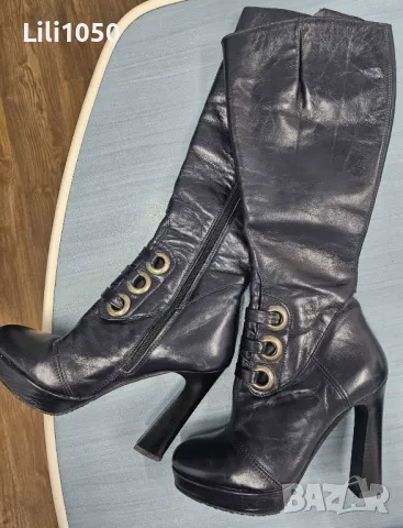Елегантни Ботуши, снимка 3 - Дамски ботуши - 47968990