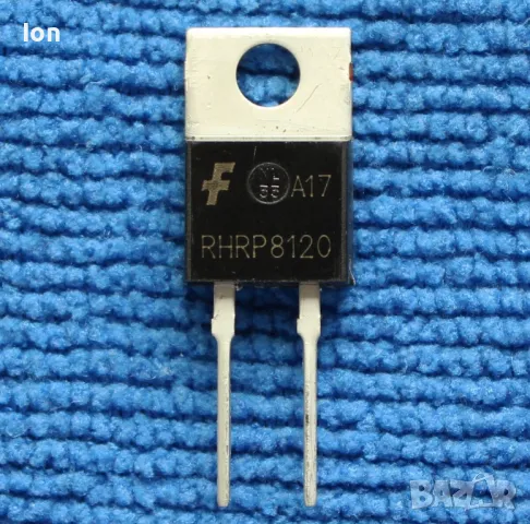 RHRP8120 1200V, 8A, 30ns hiper fast diode with soft recovery