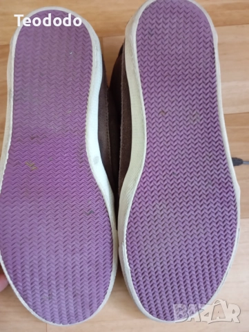 Дамски / детски боти естествен велур Lacoste , снимка 3 - Дамски боти - 52038316