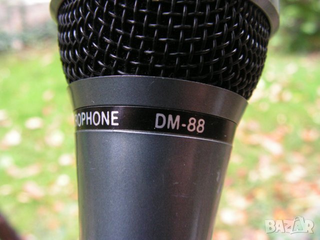 Динамичен микрофон „MONACOR” DM-88 к-т нов и използван, снимка 4 - Микрофони - 39394698