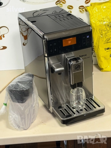 Кафемашина кафе автомат Saeco GranBarista с гаранция, снимка 5 - Кафемашини - 52487640
