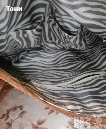 Нова Голяма Дамска Чанта Изцяло от Естествена Кожа , снимка 8 - Чанти - 50778224