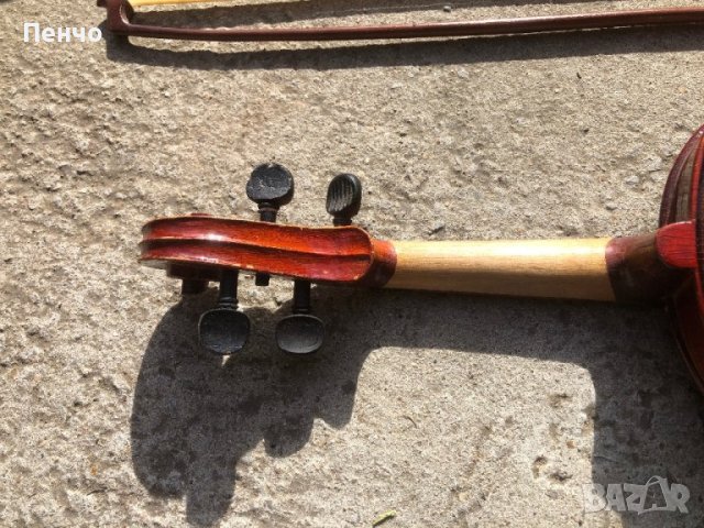 стара цигулка, снимка 7 - Антикварни и старинни предмети - 44176136