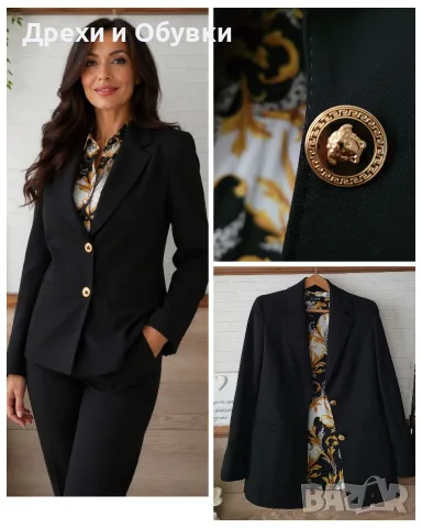Черно сако блейзър VERSACE 