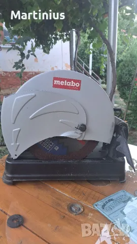 Настолен ъглошлайф Metabo 355мм., снимка 4 - Ъглошлайфи - 55971585