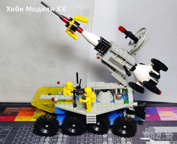 Lego Classic Space 6950 Mobile Rocket Transport, снимка 5 - Колекции - 53634330
