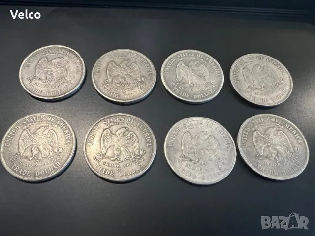 монети реплика на сребърни доларии, снимка 3 - Нумизматика и бонистика - 49630972