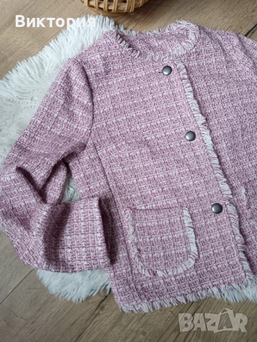 елегантно дамско сако, снимка 2 - Сака - 52046753