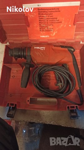 Перфоратор HILTI TE 1, снимка 2 - Други инструменти - 44443185