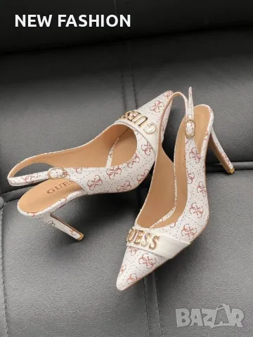 Дамски Кожени Обувки ✨GUESS, снимка 4 - Дамски обувки на ток - 50327454