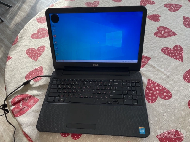 Оригинално зарядно за лаптоп DELL + Лаптоп DELL за ремонт или за части, снимка 11 - Части за лаптопи - 53503118