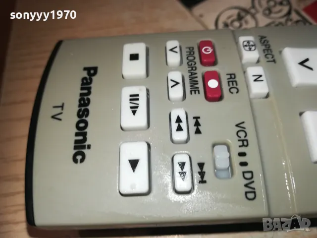 PANASONIC TV/VCR/DVD REMOTE-ВНОС SWISS 2610241955, снимка 6 - Дистанционни - 47729205