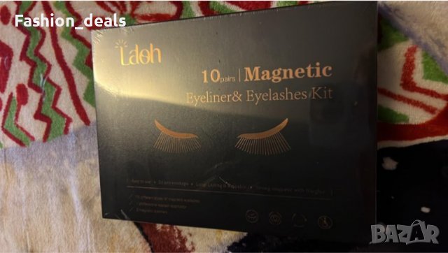 Нови 10 чифта 3D магнитни фалшиви мигли за многократна употреба с очна линия и пинсета Красота , снимка 8 - Декоративна козметика - 39021638