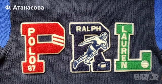 Оригинален пуловер RALPH LAUREN, размер 140-152, 9-11 години, като нов, снимка 3 - Детски пуловери и жилетки - 52842775
