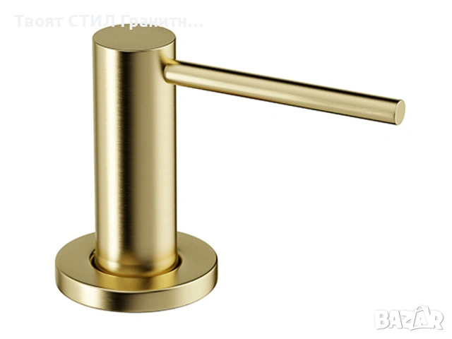 Brush gold смесител за кухня с изтегляща глава, 2 режима на струя - 3010, снимка 5 - Смесители - 53737119