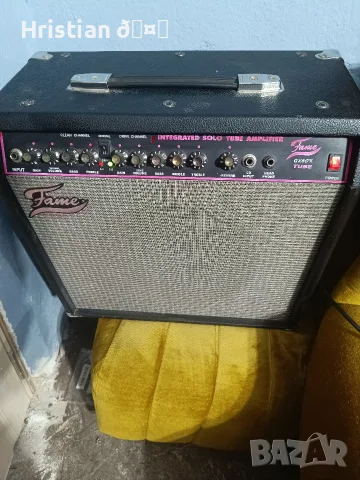 Усилвател за китара FAME GX60R TUBE, снимка 2 - Ресийвъри, усилватели, смесителни пултове - 56295655