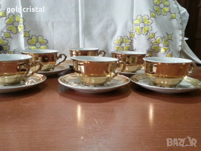Стар български порцелан чаши за чай , снимка 4 - Антикварни и старинни предмети - 41776219