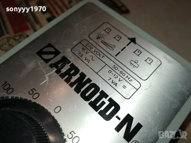 ARNOLD-N SIEMENS TRAFO 7093-MADE IN GERMANY 0110252011, снимка 6 - Друга електроника - 51912122