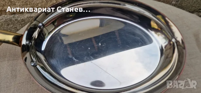Голям масивен меден тиган годен за употреба , снимка 8 - Съдове за готвене - 55792794