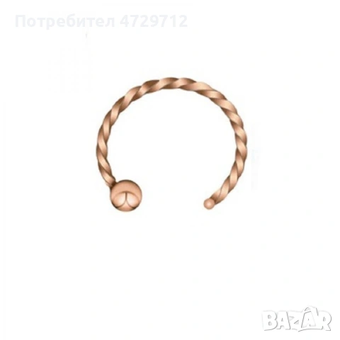 Обица за поставяне на носа имитация на пиърсинг, снимка 9 - Обеци - 53498346