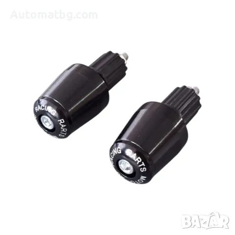 Краш тапи за мотоциклет Automat, 2бр, 70x30мм, Алуминий, Черен, снимка 3 - Аксесоари и консумативи - 49517112