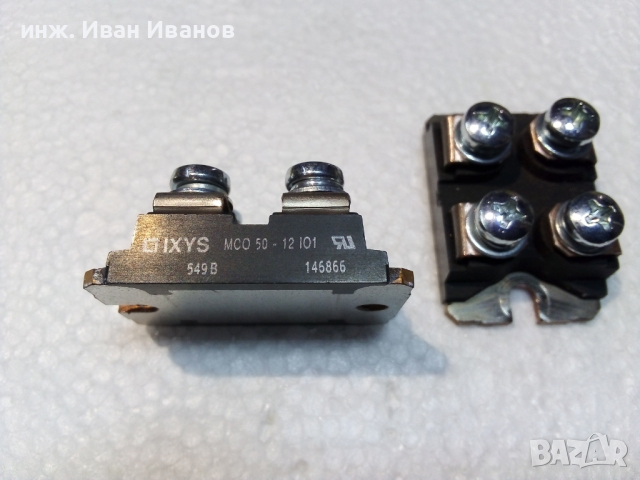 MCO 50 – 12 IO1 Мощни високоволтови тиристори 1200V, 57А, снимка 1