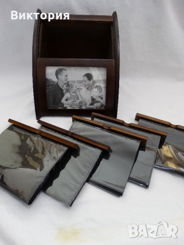Дървена кутия/албум за снимки - 120 + 1 бр., снимка 6 - Други - 36044882