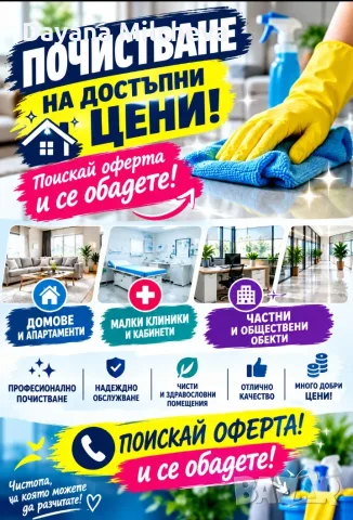 Професионално почистване 