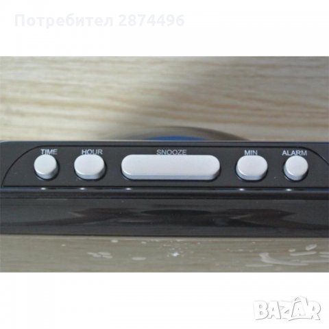 806 Електронен настолен постоянно светещ часовник с аларма за стая на ток, снимка 8 - Други стоки за дома - 34657974
