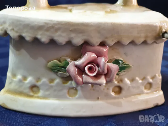 Порцеланова интериорна ютия, снимка 2 - Антикварни и старинни предмети - 49689031