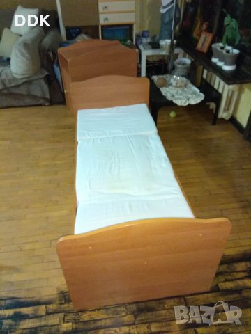Детско-юнешеско легло с дюшек-идеално състояние!, снимка 7 - Мебели за детската стая - 35745457