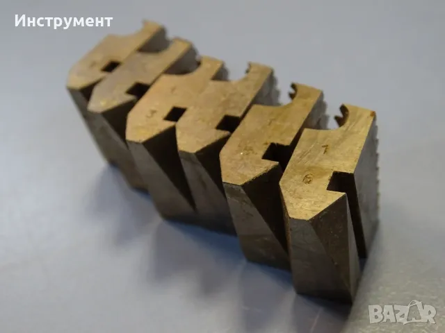 Нож резбонарезен NPT-2.5" HSS комплект за резбонарезна глава, снимка 5 - Резервни части за машини - 49929807