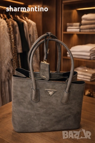 PRADA MILANO 1913 ОРИГИНАЛ кожена чанта - 665 лв, снимка 8 - Чанти - 50239617