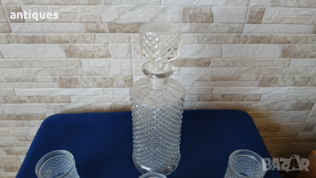 Чисто нов сервиз за вино - 7 части - Завод Китка, снимка 3 - Сервизи - 36345107