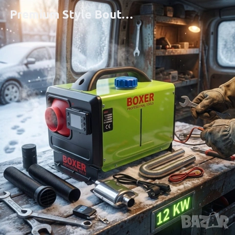 Професионален Дизелов Отоплител (Печка) 12kW Boxer BX-3430/31/32 – 3 в 1, снимка 2 - Друга електроника - 53742610