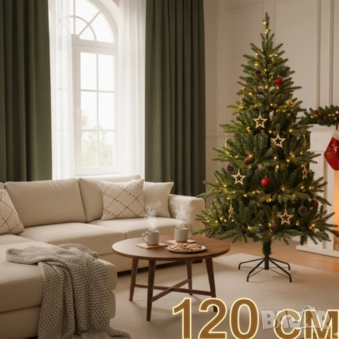 Красива коледна елха с естествено излъчване .На различни цени , снимка 2 - Други - 52434677