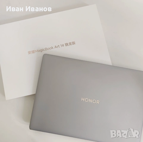 Honor MagicBook Art 14 Snapdragon 1kg, 1cm 32GB RAM, OLED 14.6 120HZ, снимка 2 - Лаптопи за работа - 53710493